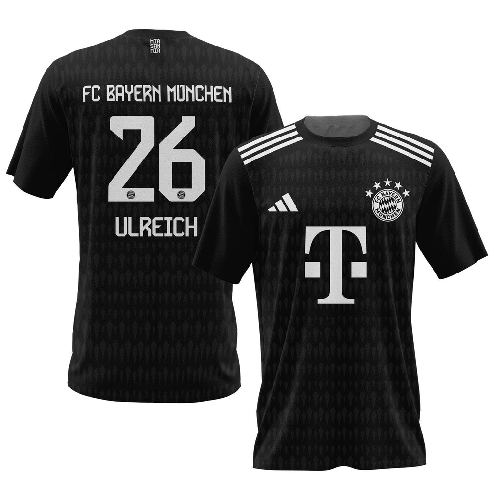 Sven Ulreich 26 Bayern Munich 2023/24 Goalkeeper Men AOP T-shirt - Black