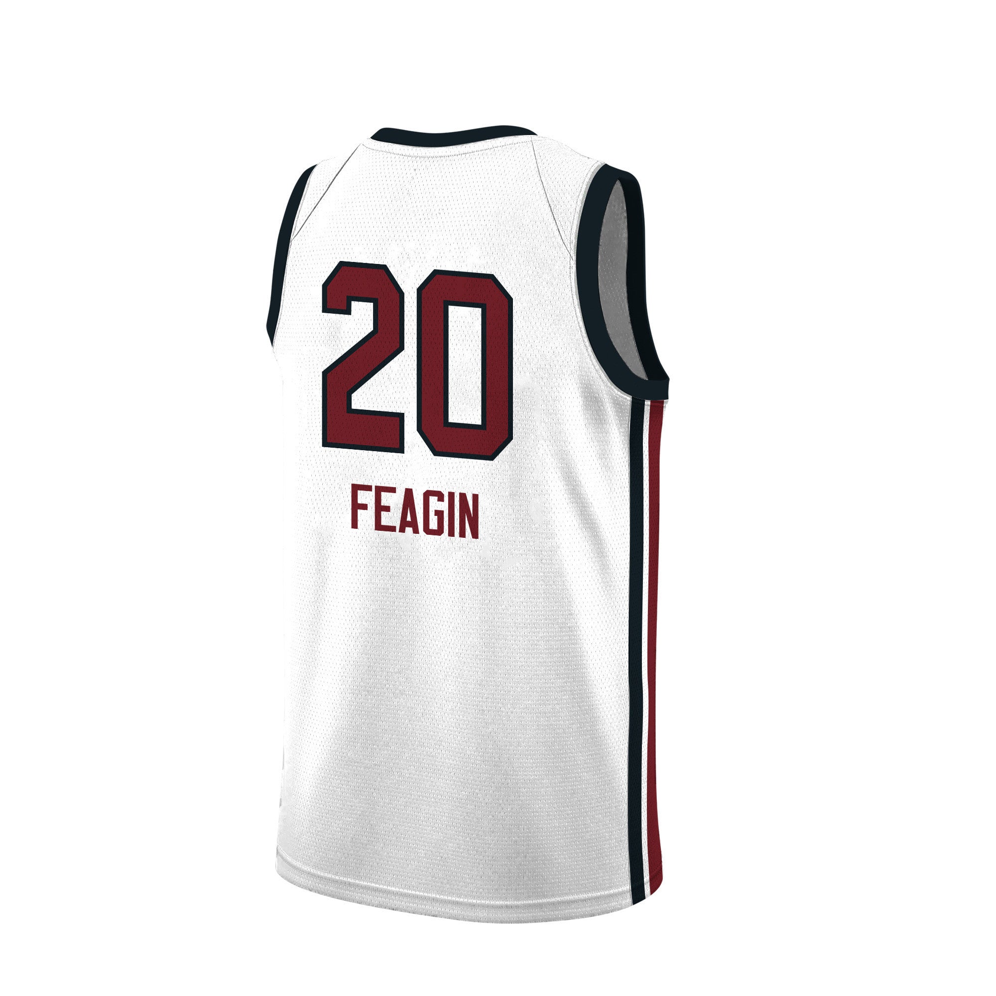 Sania Feagin 20 South Carolina 2024 Women's Basketball Jersey - White, Unisex Jersey