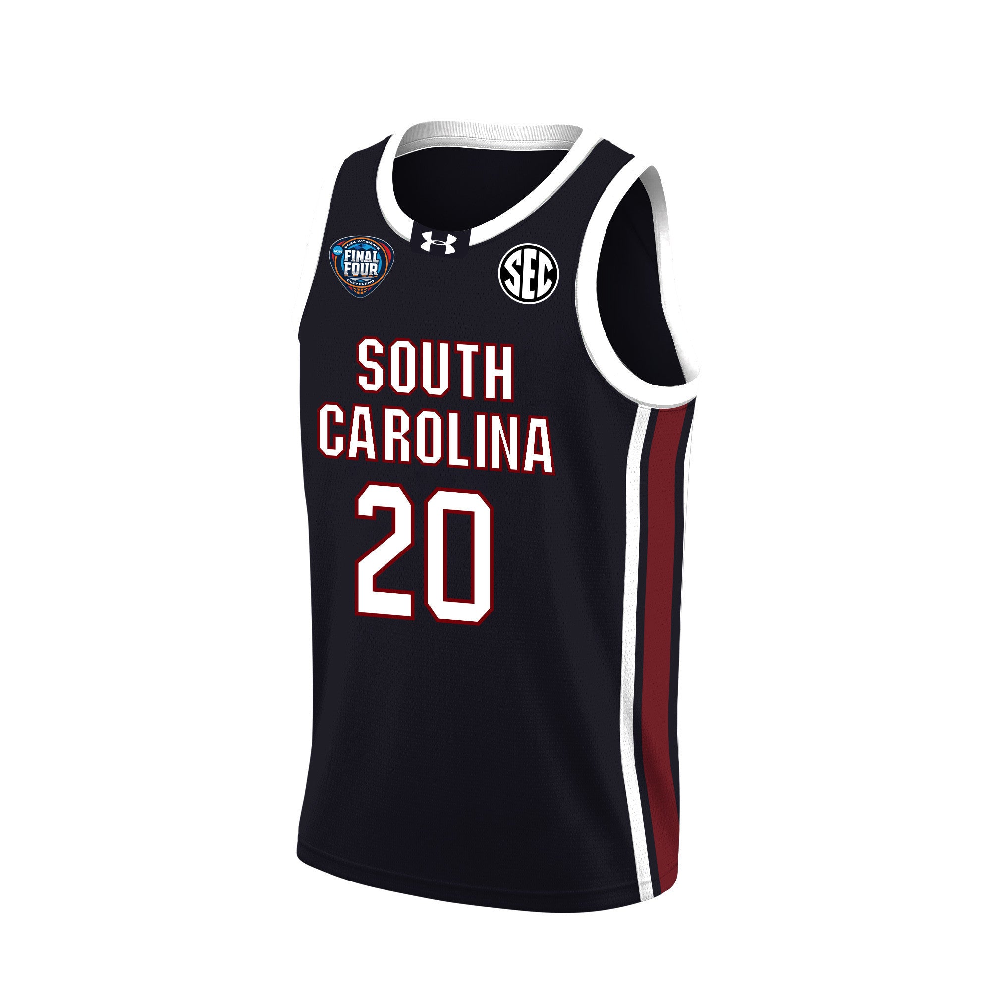 Sania Feagin 20 South Carolina 2024 Final Four Patch Women's Basketball Jersey - Unisex Jersey