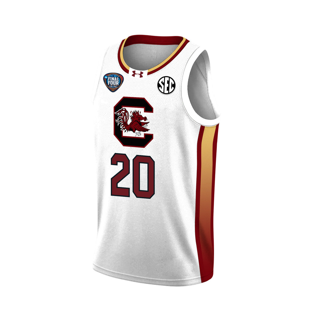 Sania Feagin 20 South Carolina 2024 Final Four Patch Women's Basketball Jersey - Unisex Jersey