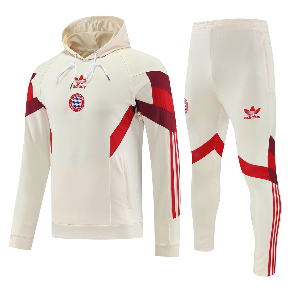 Bayern Munich 2025/26 Training Set – Cream Red Power Performance