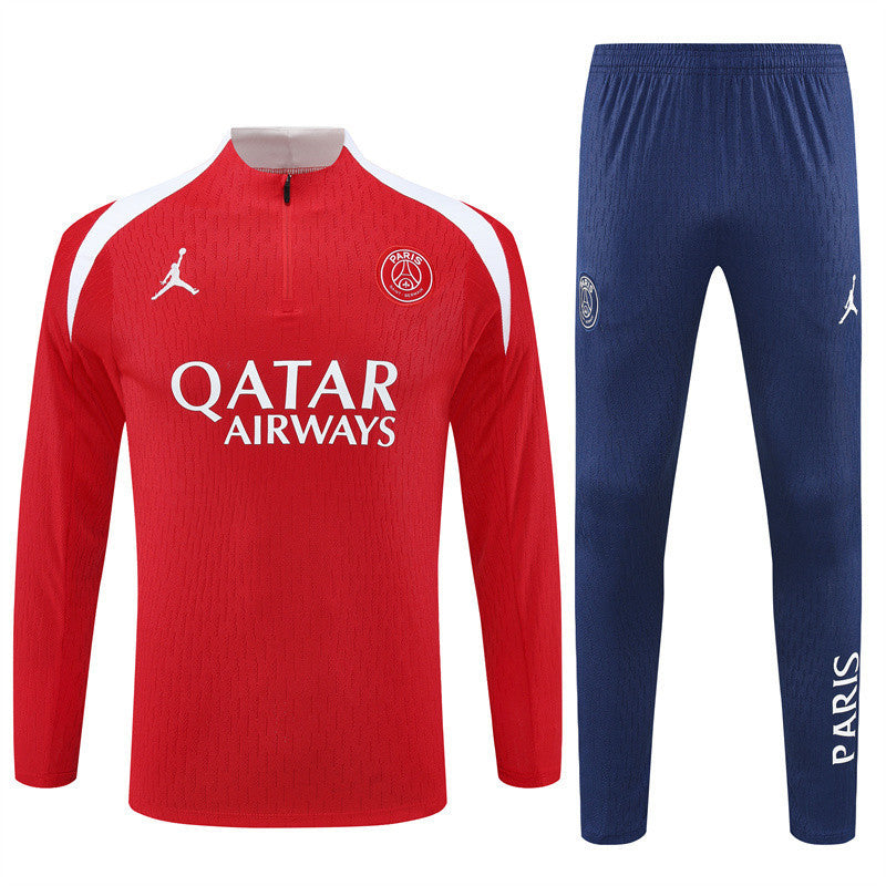 Paris Saint-Germain 2025/26 Soccer Training Set – Bold Red Domination Style