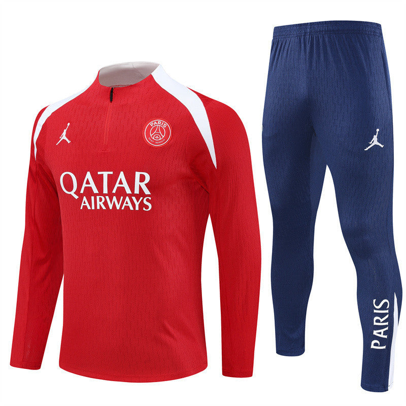 Paris Saint-Germain 2025/26 Soccer Training Set – Bold Red Domination Style