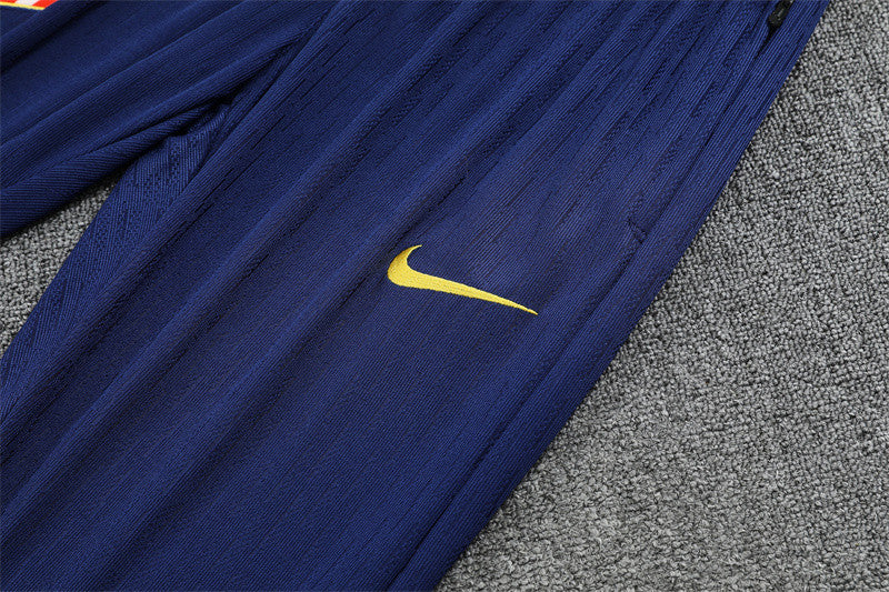 Atlético Madrid 2025/26 Soccer Training Set – Navy & Yellow Intensity Combo