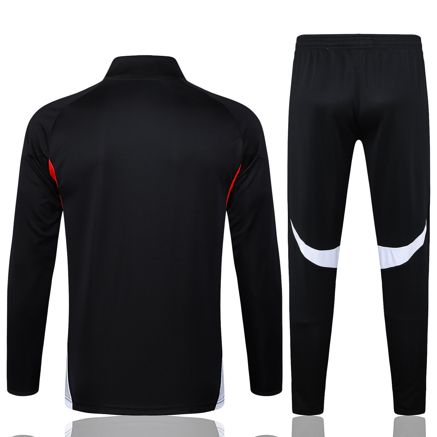 Bayern Munich 2025/26 Anthem Jacket Set – Black Fire, Red Power