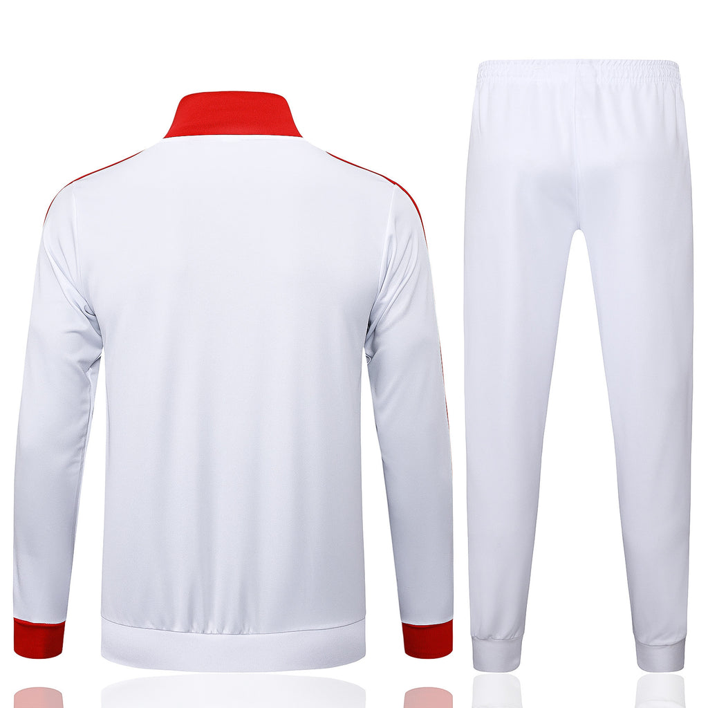 Bayern Munich 2025/26 Anthem Jacket Set – Legacy White Celebrates 125 Years of Greatness