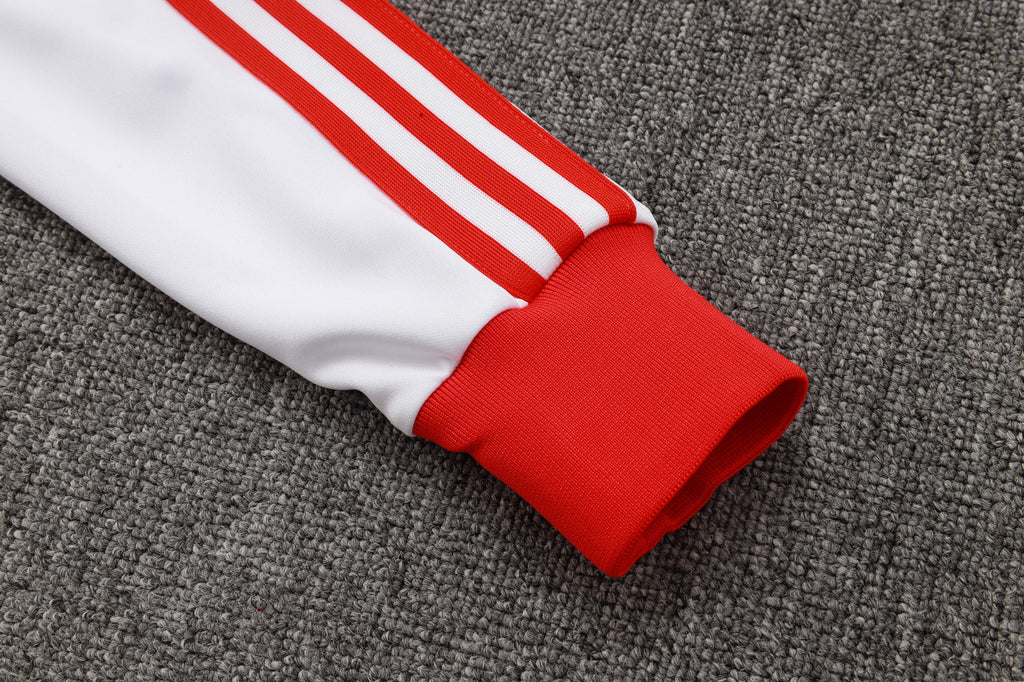 Bayern Munich 2025/26 Anthem Jacket Set – Legacy White Celebrates 125 Years of Greatness