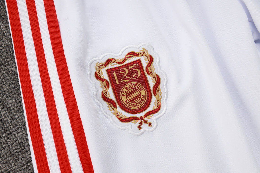 Bayern Munich 2025/26 Anthem Jacket Set – Legacy White Celebrates 125 Years of Greatness