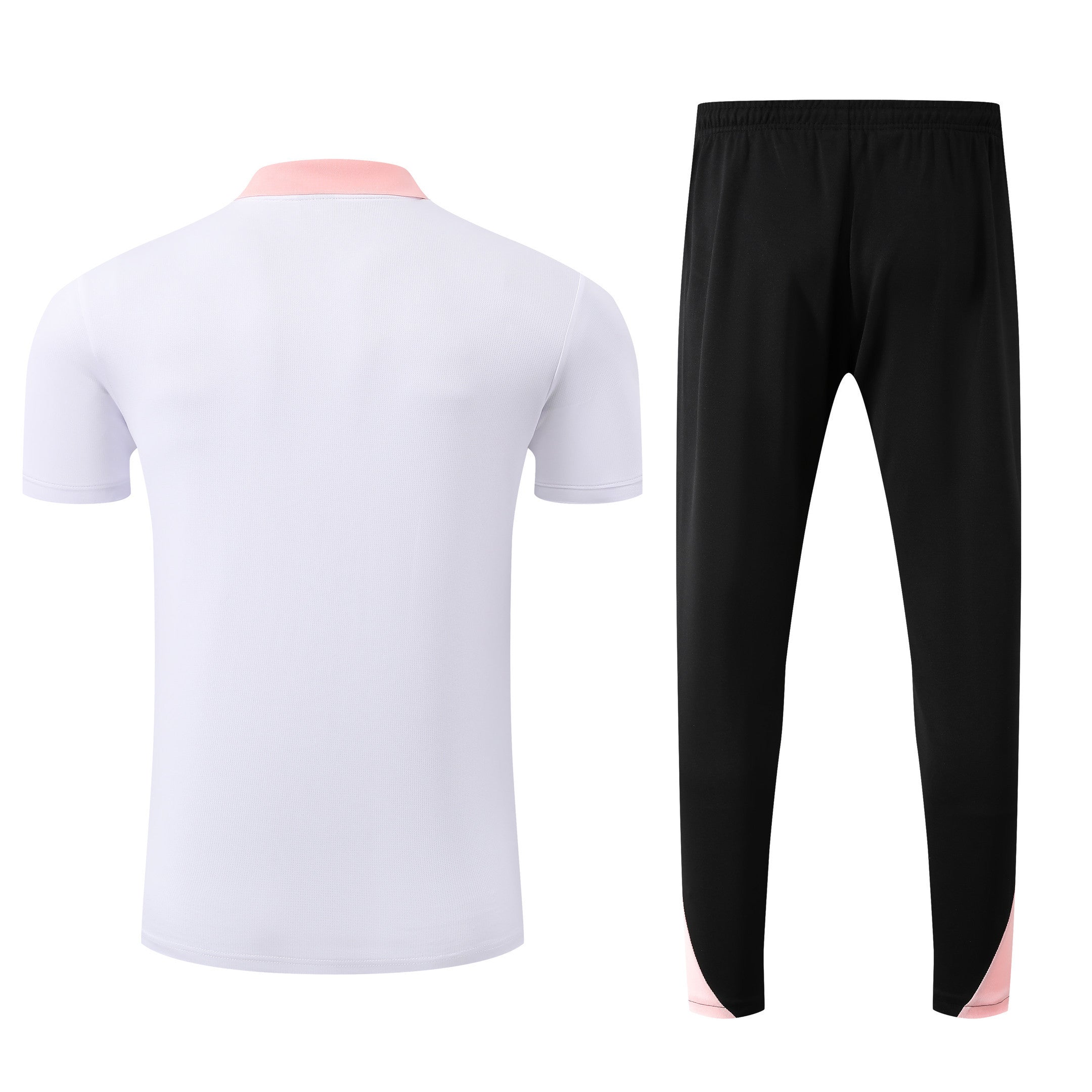 PSG 2025/26 Soccer Training Set – White Grace with Parisian Blush