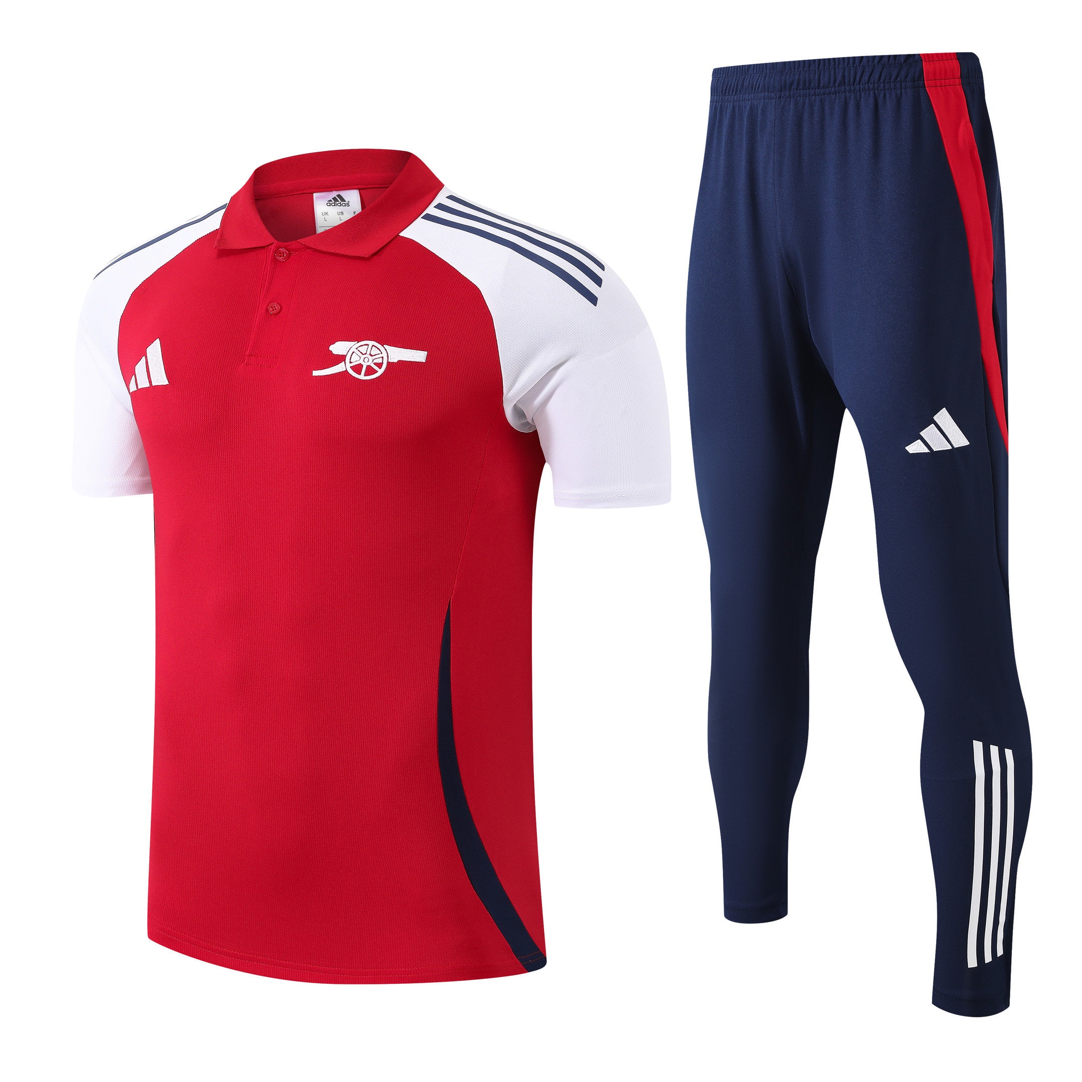 Arsenal 2025/26 Soccer Training Set – North London Pride in Red and Navy