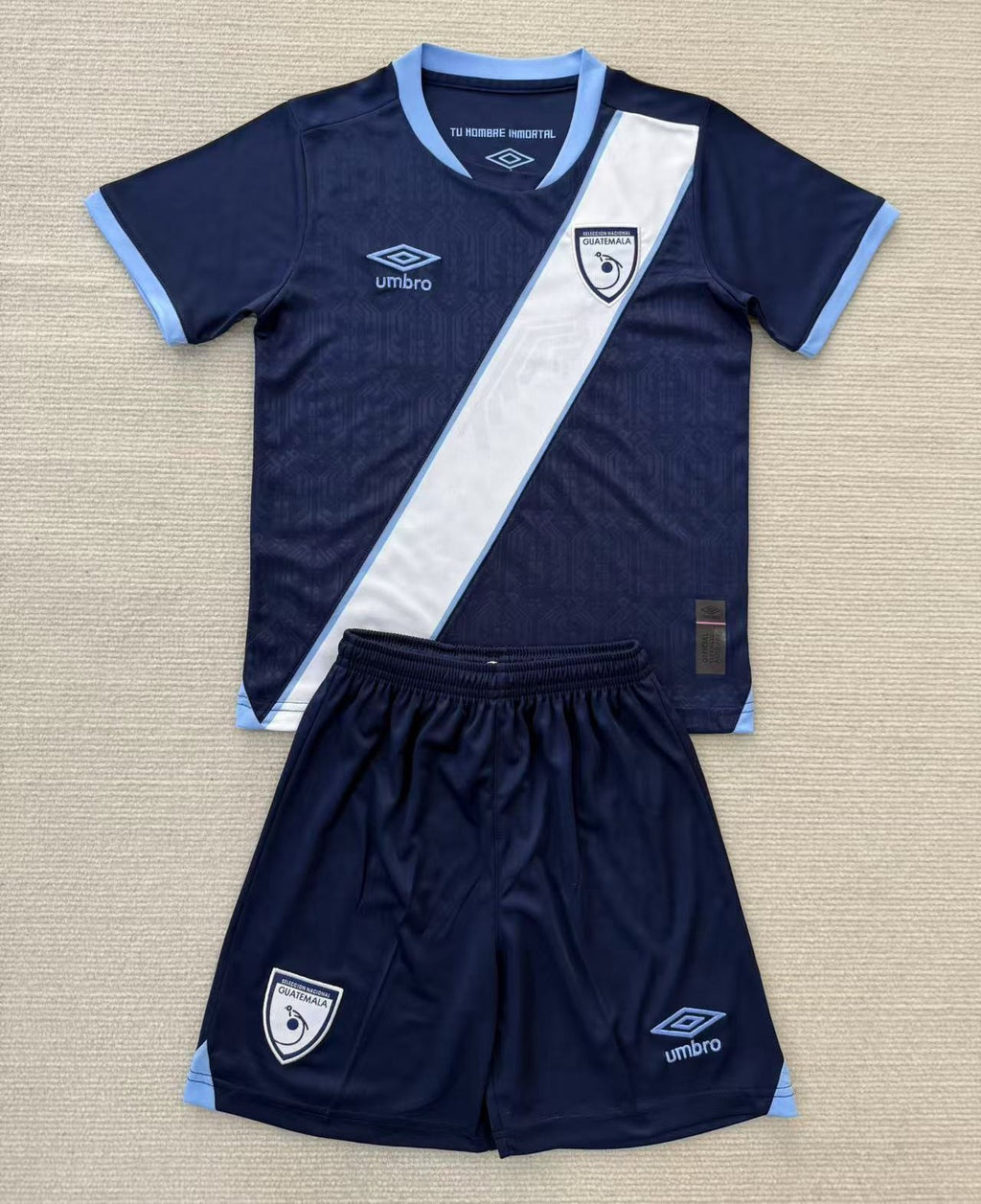 Guatemala 2025-2026 Away Jersey Set - Dynamic Diagonal Stripe