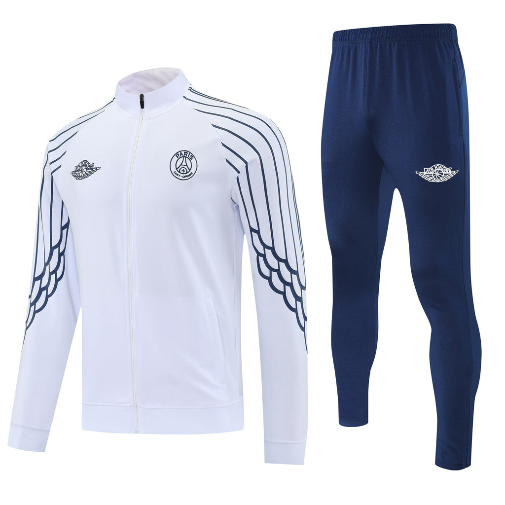 Paris Saint-Germain 2025/26 Soccer Training Set – Parisian Elegance in White and Navy