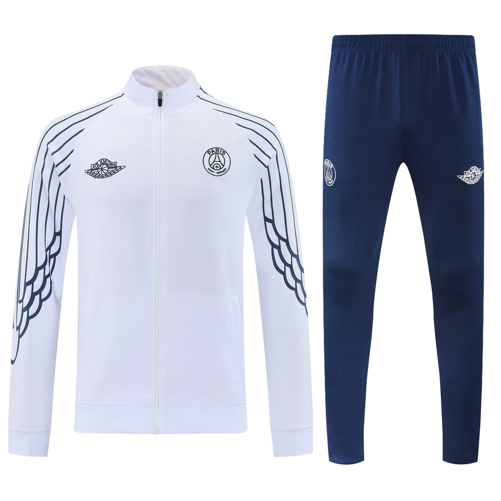 Paris Saint-Germain 2025/26 Soccer Training Set – Parisian Elegance in White and Navy