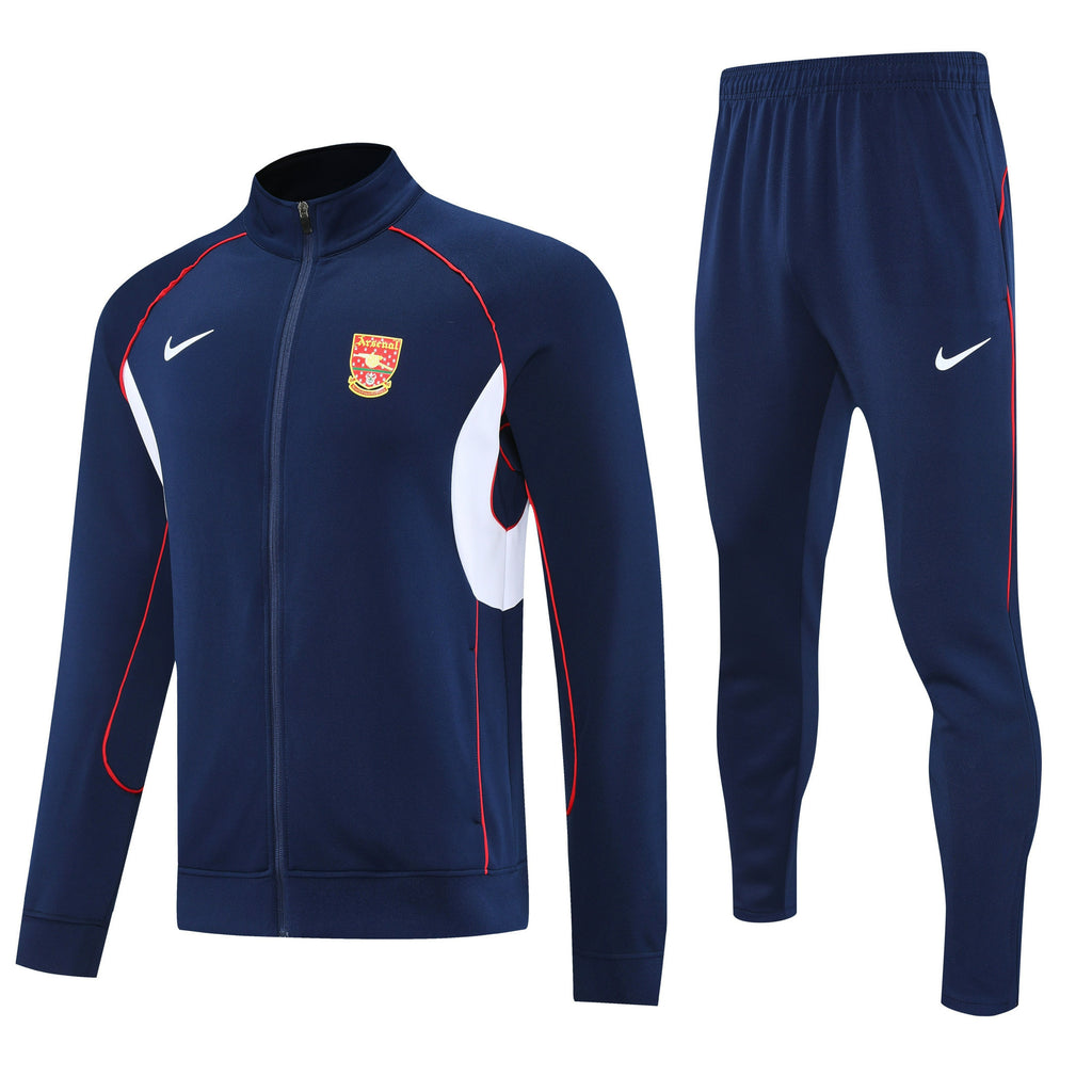 Arsenal 2025/26 Soccer Training Set – Gunners Grit in Navy