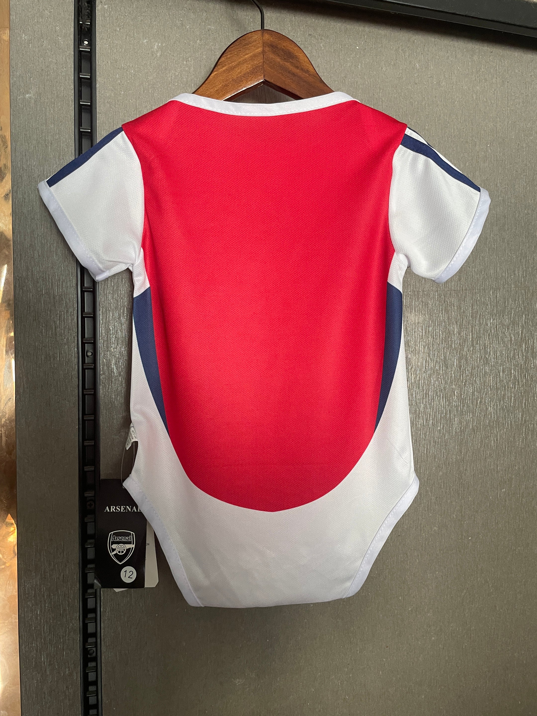 Arsenal 2025/26 Soccer Baby Bodysuit - Adorable Young Gunner