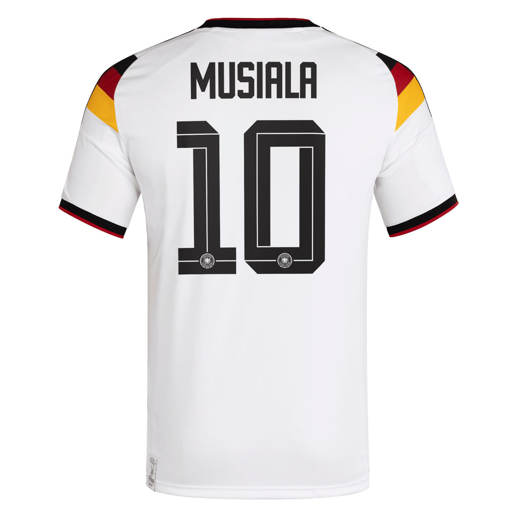 Jamal Musiala 10 Germany National Team 2026 Home Jersey - Men, White