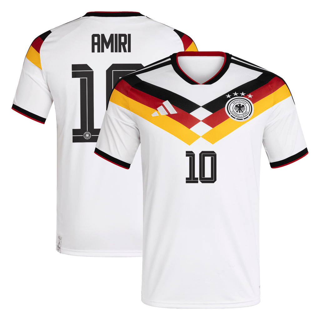 Nadiem Amiri 10 Germany National Team 2026 Home Jersey - Men, White