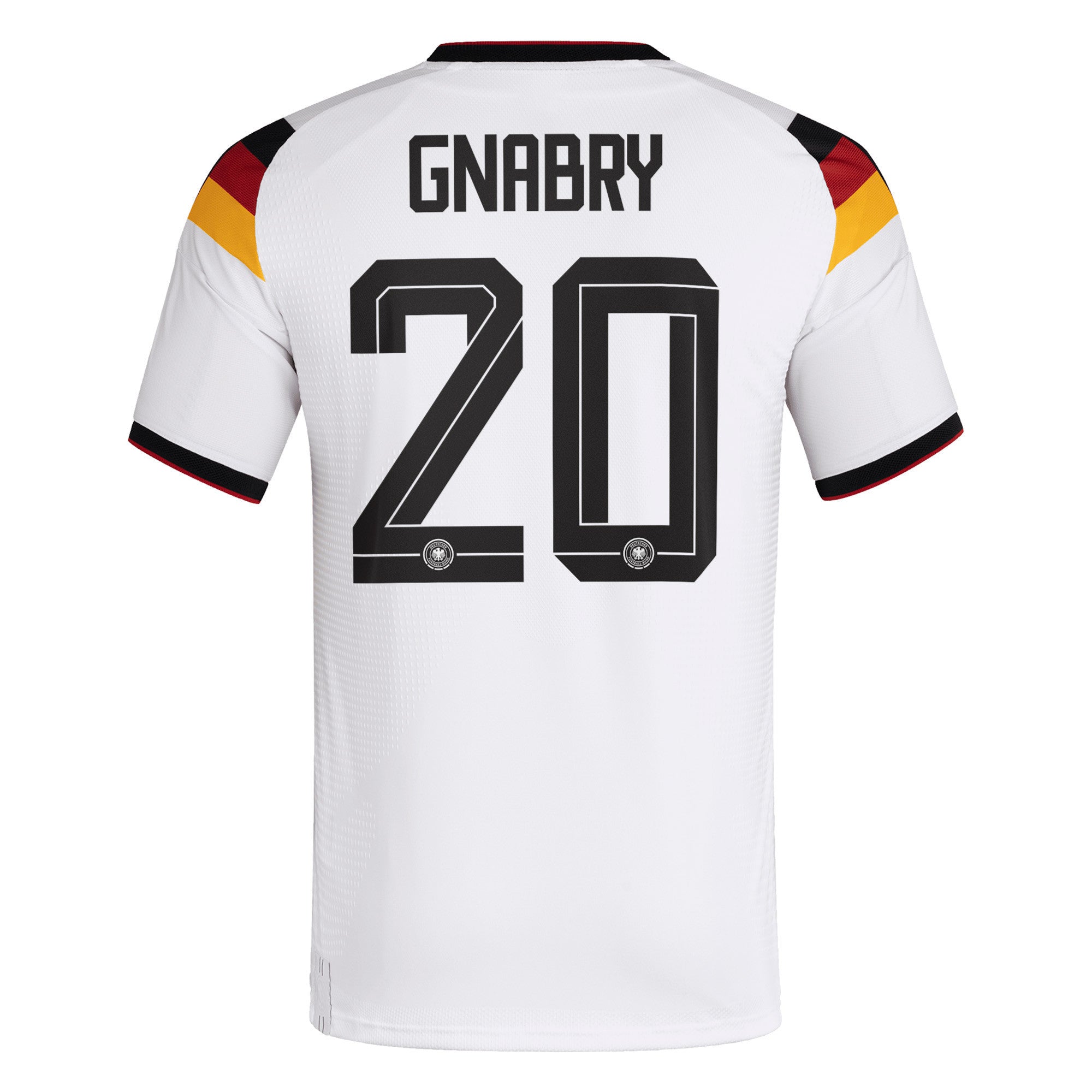 Serge Gnabry 20 Germany National Team 2026 Home Jersey - Men, White
