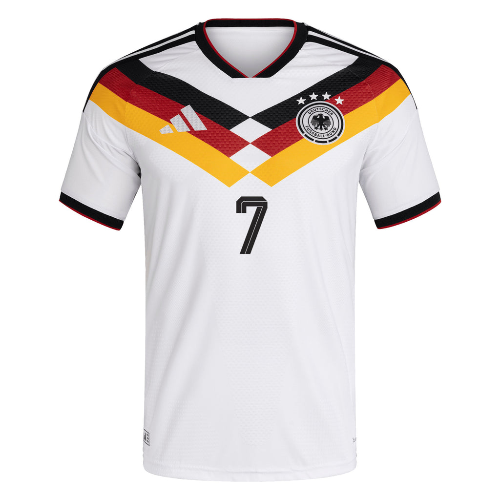 Kevin Schade 7 Germany National Team 2026 Home Jersey - Men, White