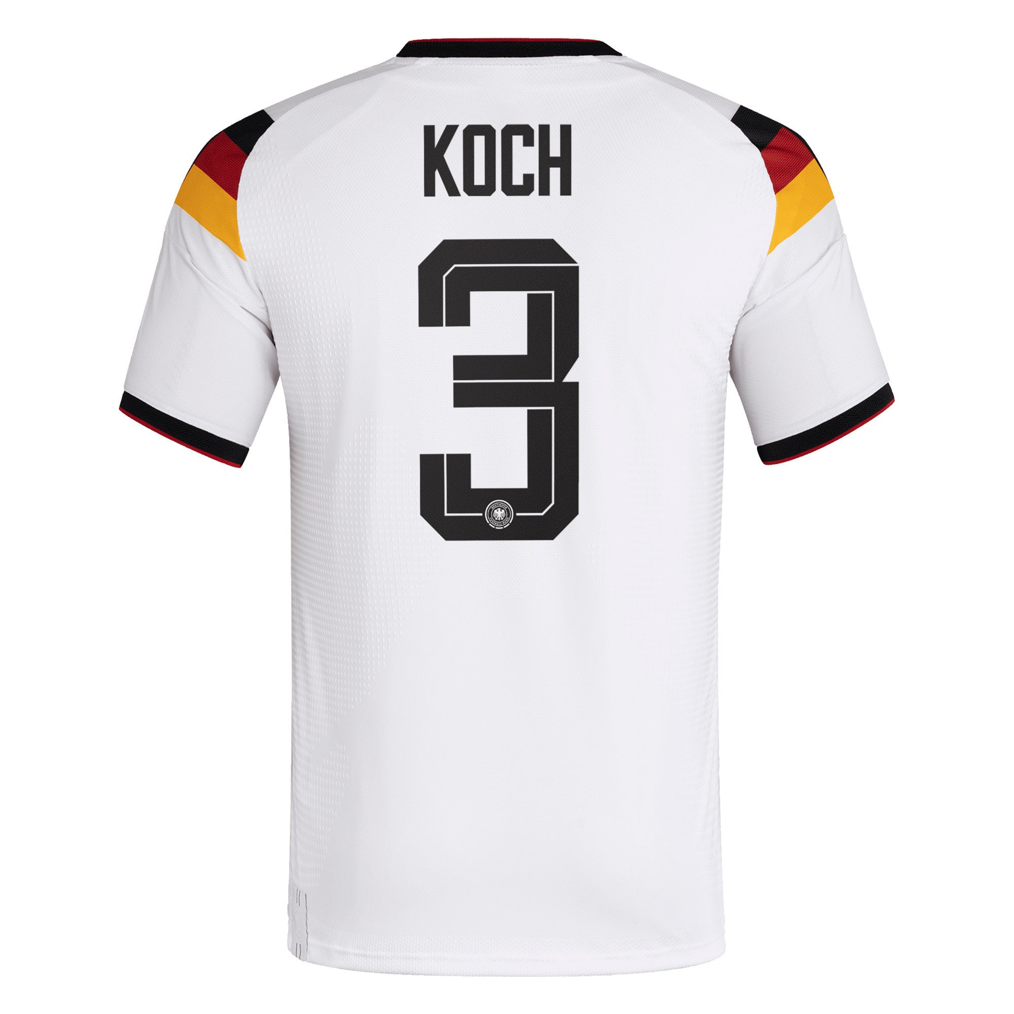 Robin Koch 3 Germany National Team 2026 Home Jersey - Men, White