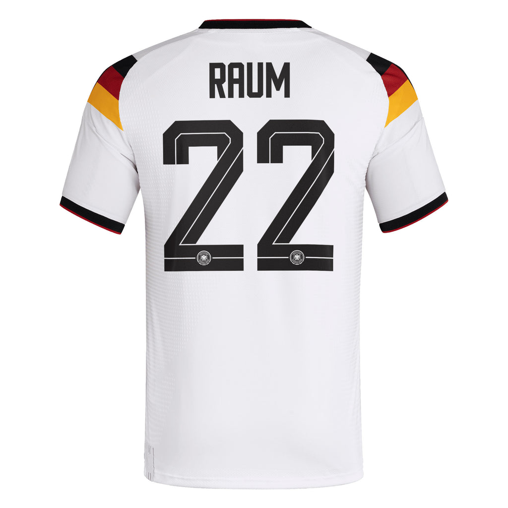 David Raum 22 Germany National Team 2026 Home Jersey - Men, White