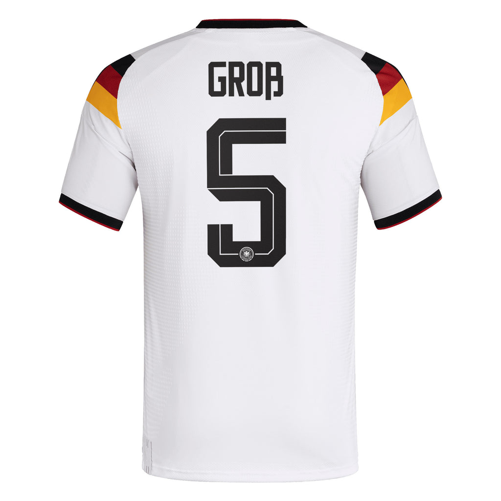 Pascal Groß 5 Germany National Team 2026 Home Jersey - Men, White