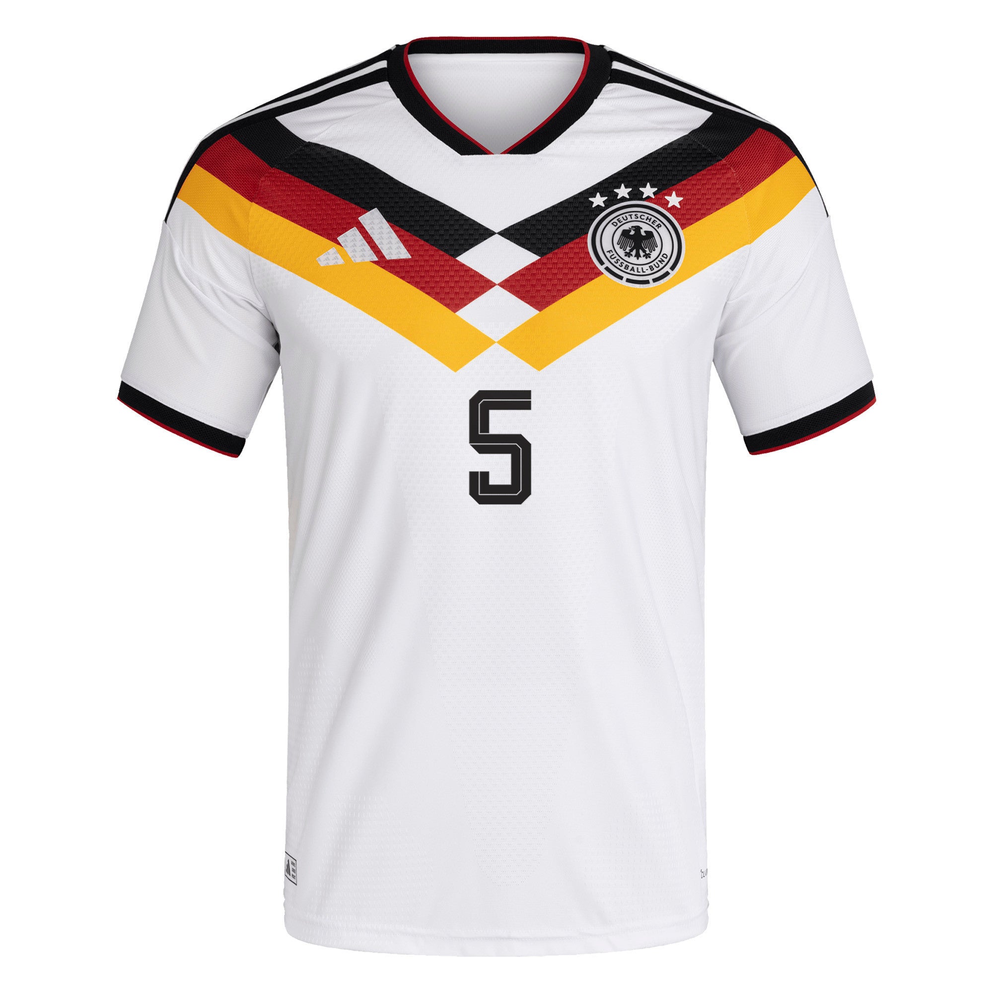 Pascal Groß 5 Germany National Team 2026 Home Jersey - Men, White