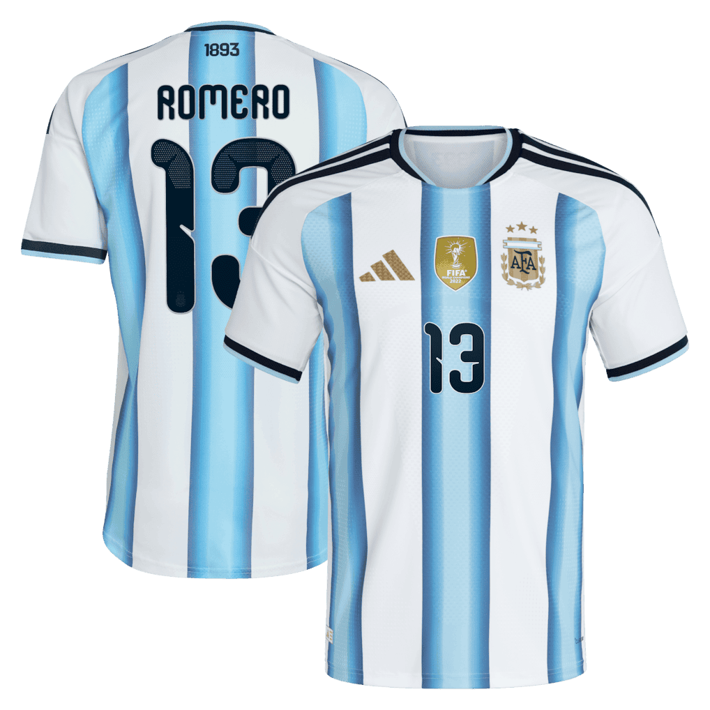 Cristian Romero 13 Argentina 2026 Home Jersey - Men's