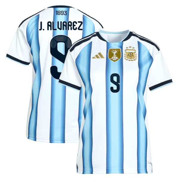 Julián Alvarez 9 Argentina 2026 Women's Home Jersey