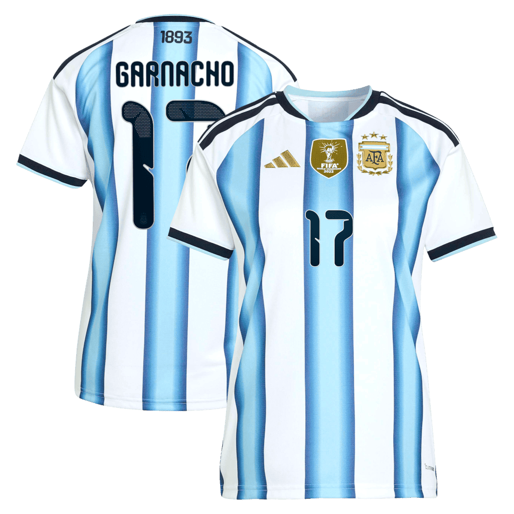 Garnacho 17 Argentina 2026 Women's Home Jersey