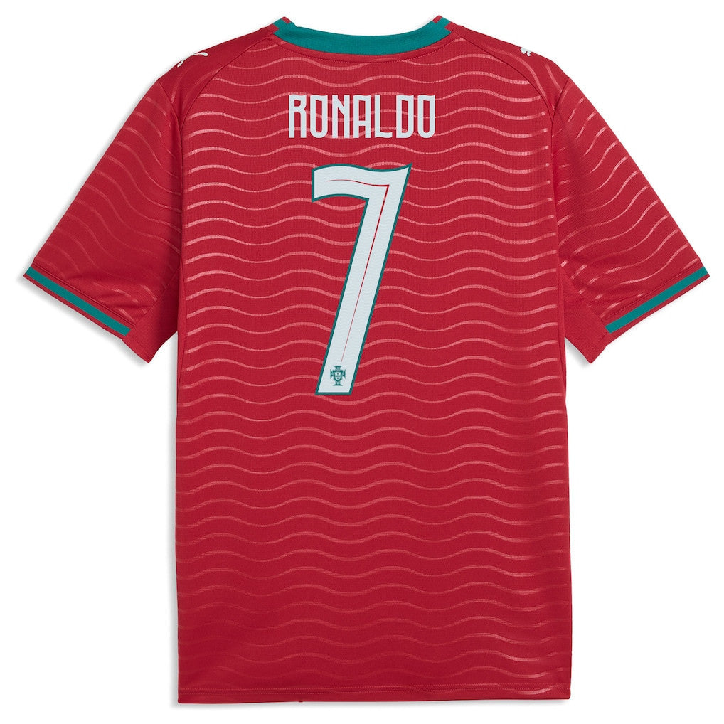 Cristiano Ronaldo 7 Portugal National Team 2026 Home Men Jersey - Red