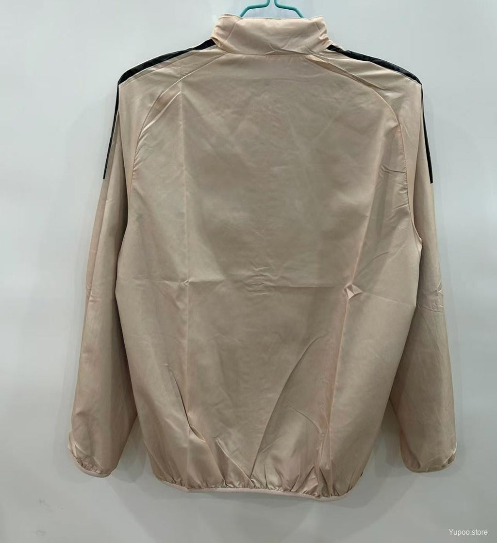 Italy 2025/26 Reversible Windbreaker Jacket - Light Blue/Beige
