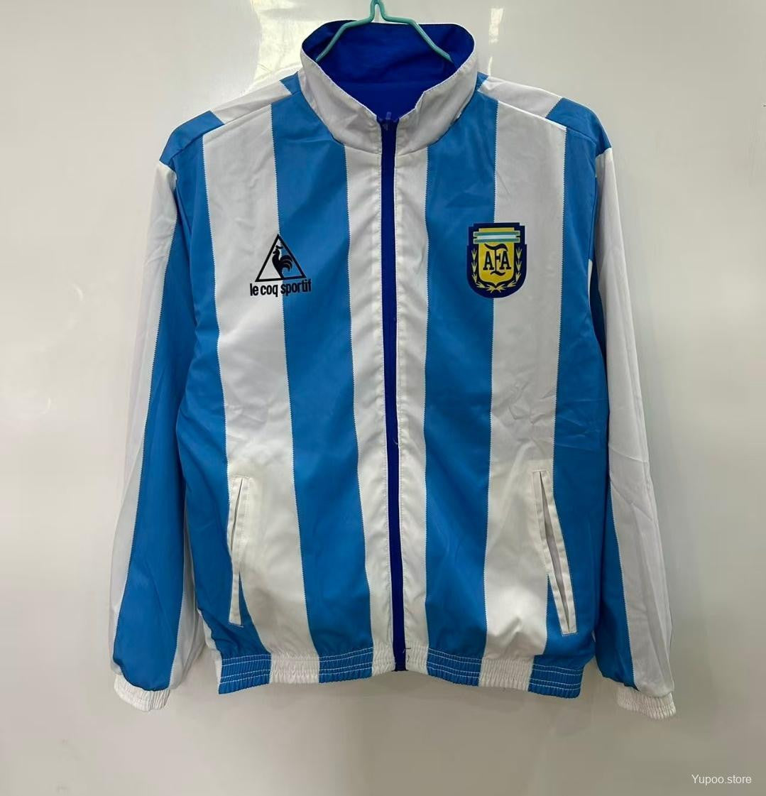 Argentina 2025/26 Windbreaker Jacket - Blue/White
