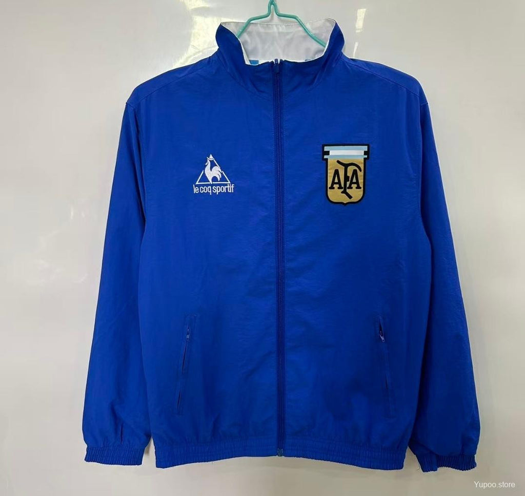 Argentina 2025/26 Windbreaker Jacket - Blue/White