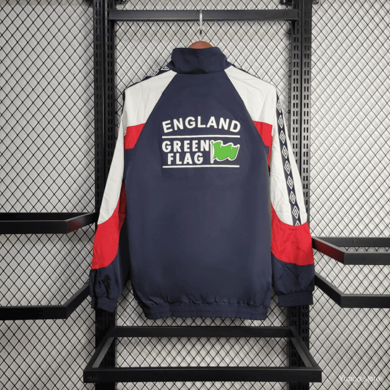 England 2025/26 Windbreaker Jacket - Navy/Red/White