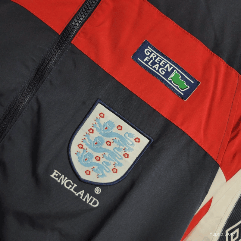 England 2025/26 Windbreaker Jacket - Navy/Red/White