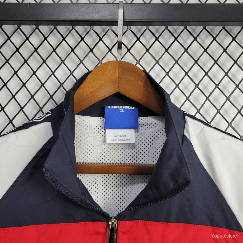 England 2025/26 Windbreaker Jacket - Navy/Red/White