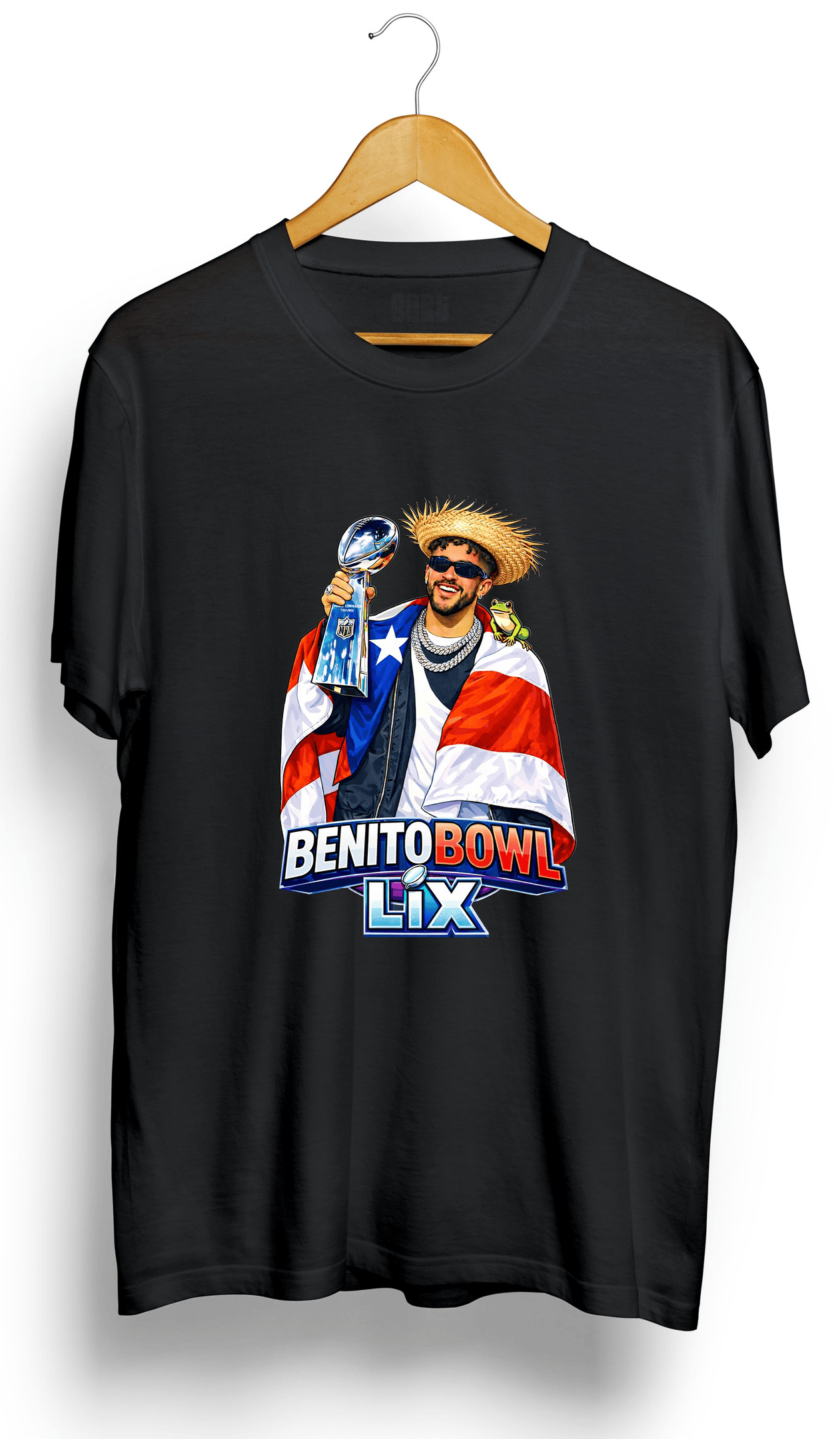 Benito 2026 Super Bowl Halftime Show T-shirt - Black