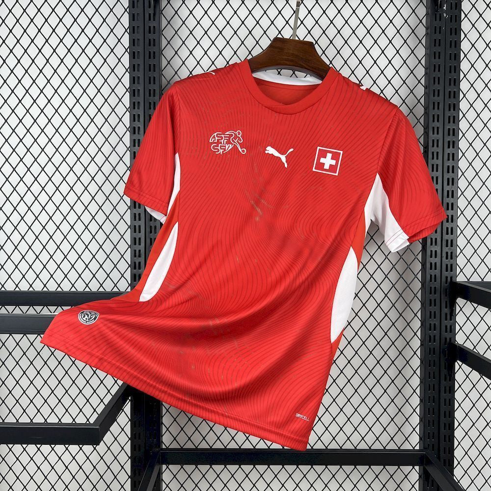 Switzerland National Team World Cup 2026 Home Jersey - Men Red