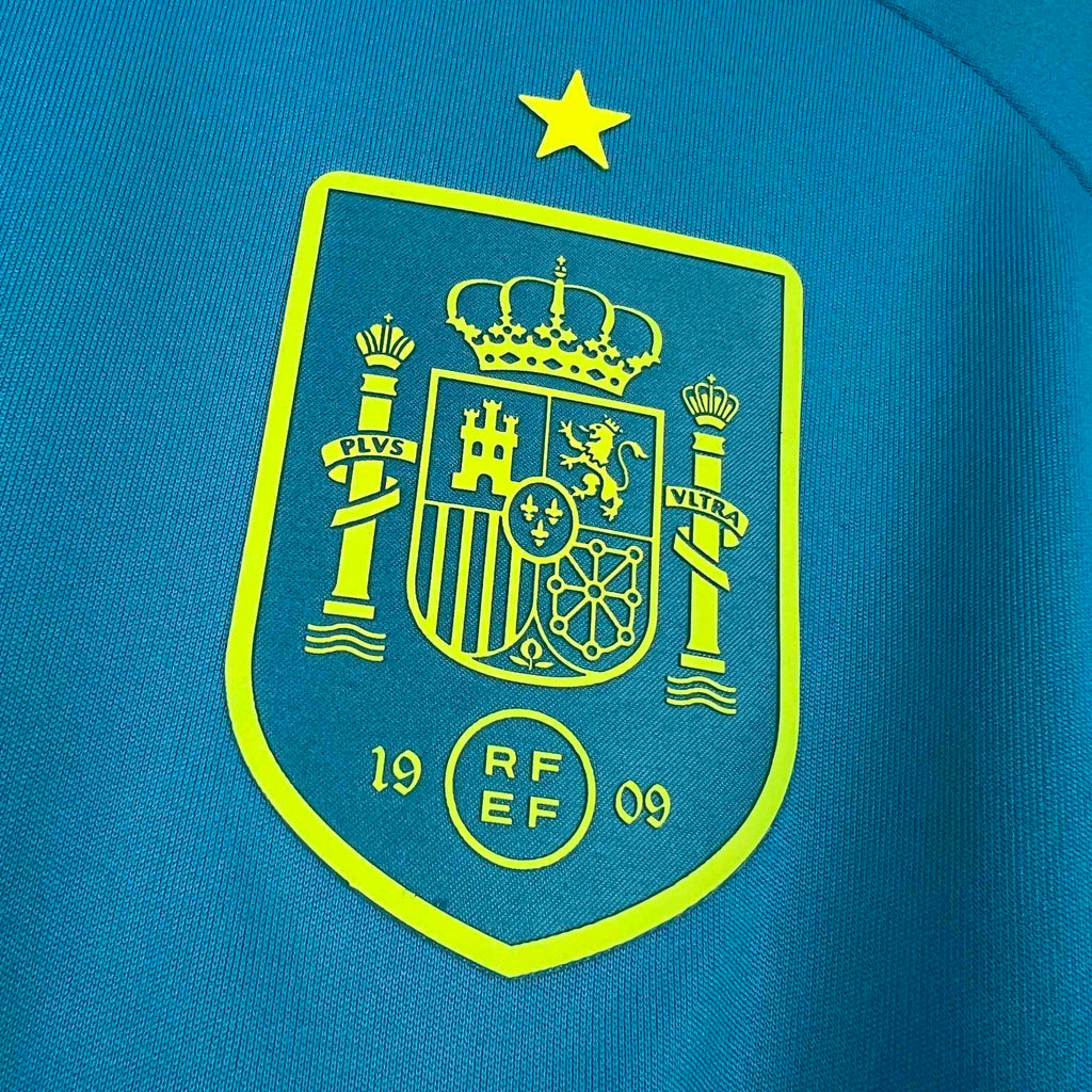 Spain National Team World Cup 2026 Goalkeeper Jersey - Men Blue