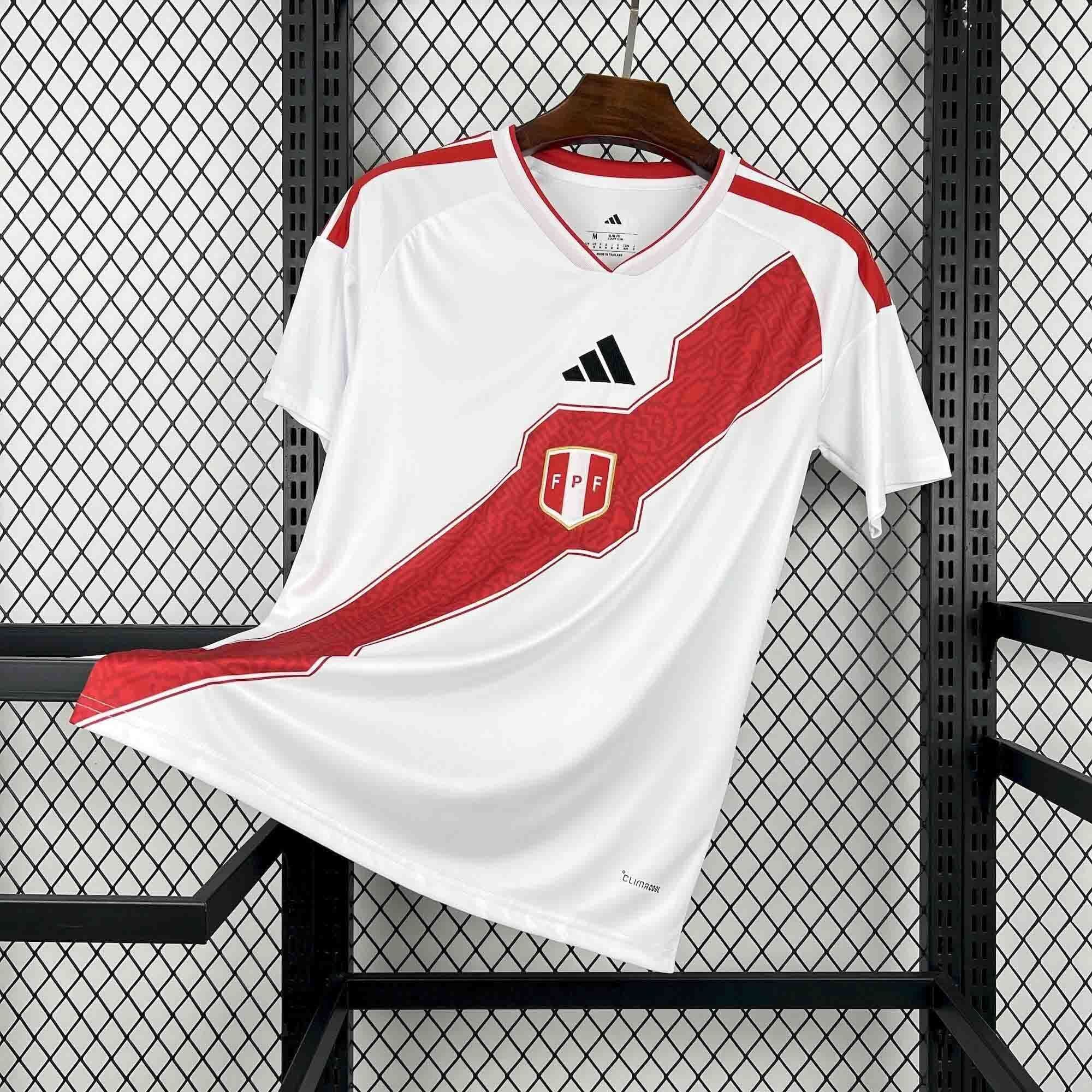 Peru National Team World Cup 2026 Home Jersey - Men White
