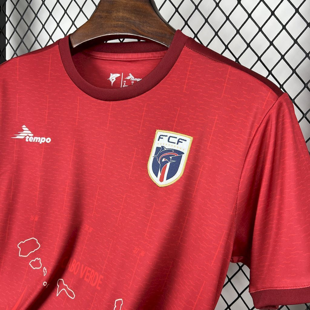 Cape Verde National Team World Cup 2026 Home Jersey - Men Red