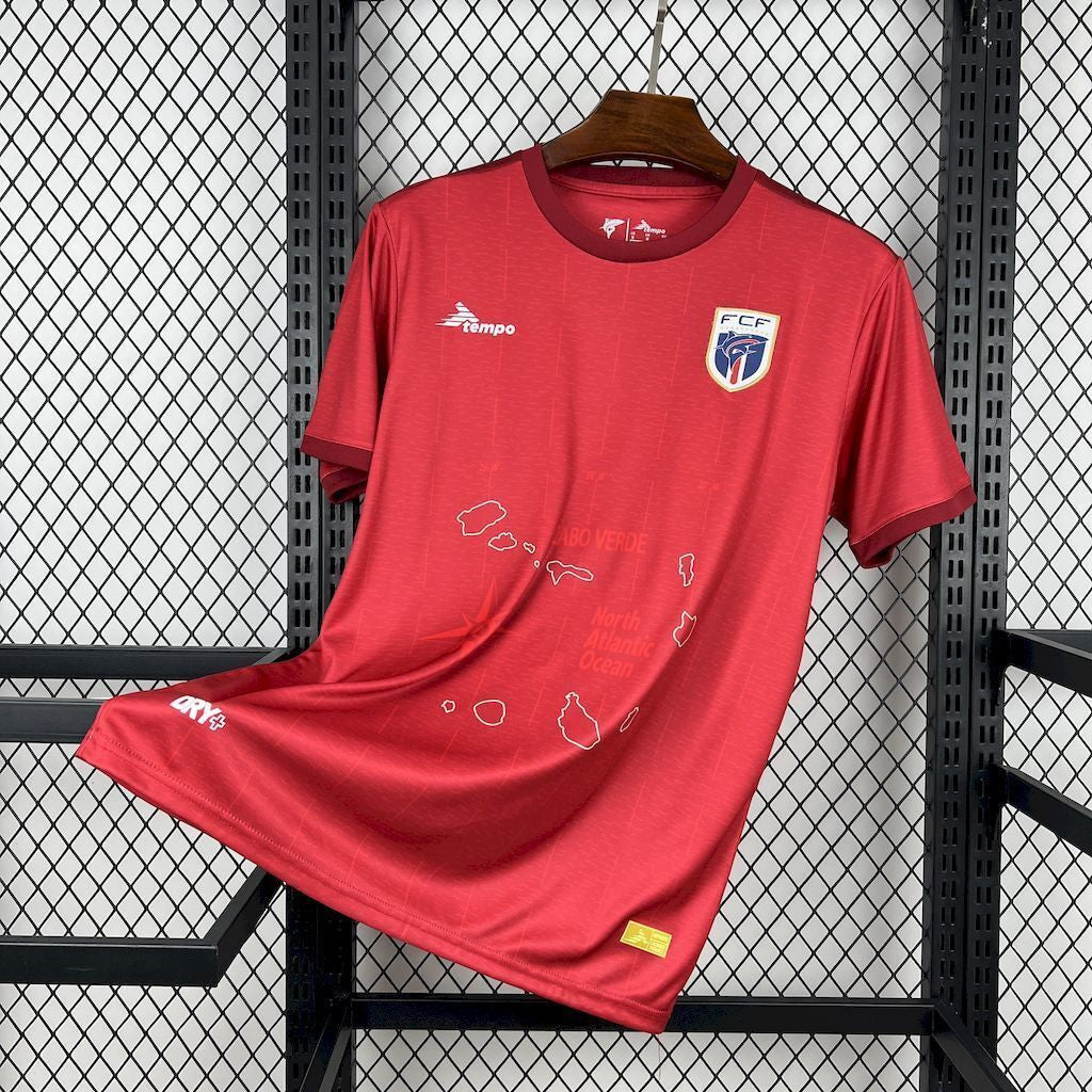 Cape Verde National Team World Cup 2026 Home Jersey - Men Red