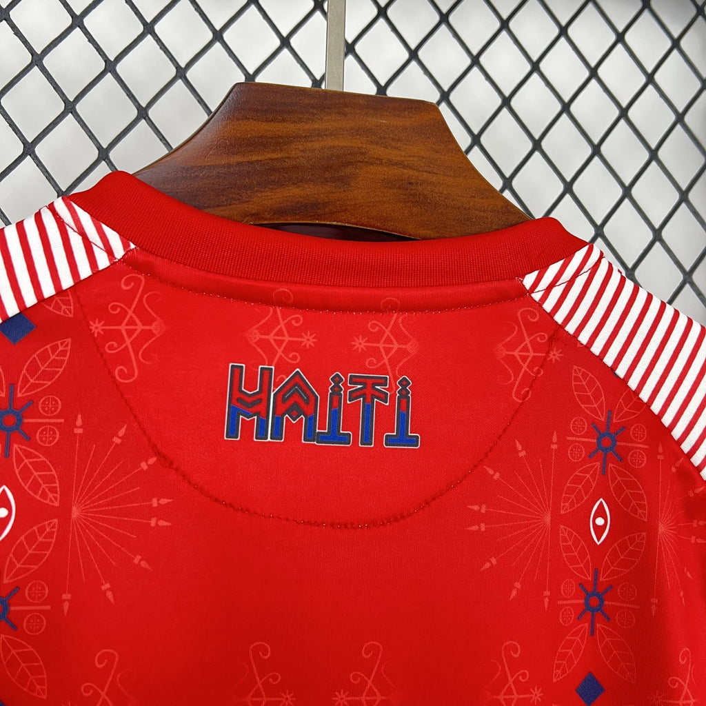 Haiti National Team World Cup 2026 Third Jersey - Men Kit Red