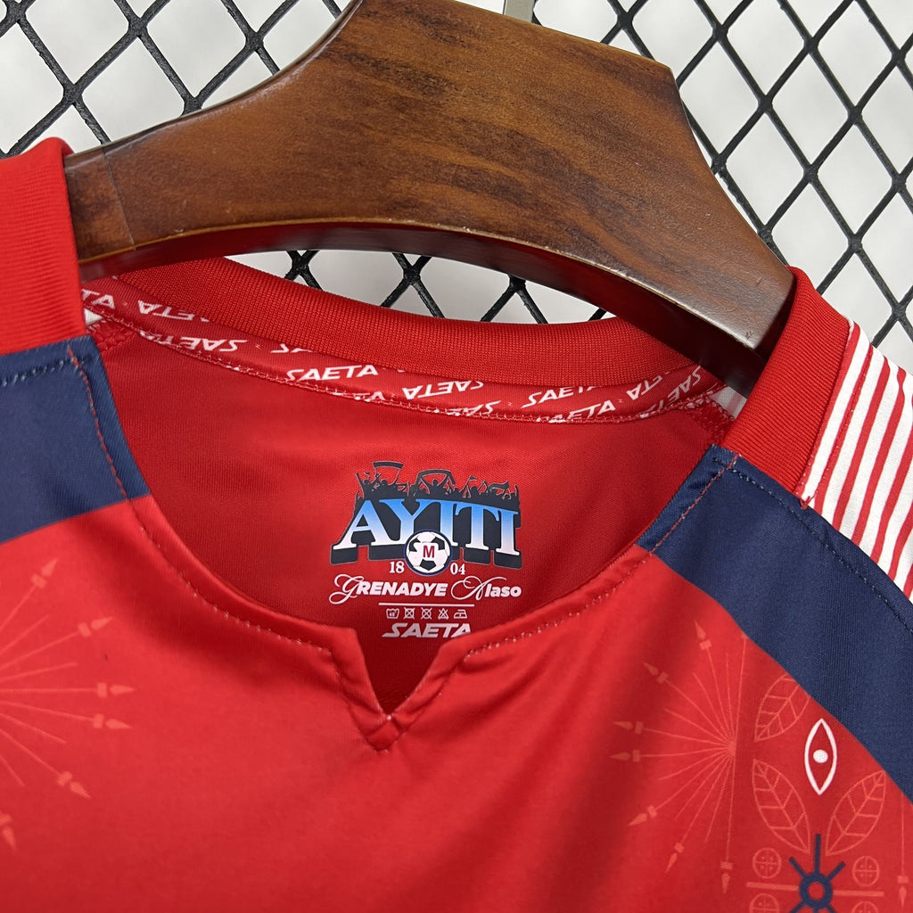 Haiti National Team World Cup 2026 Third Jersey - Men Kit Red