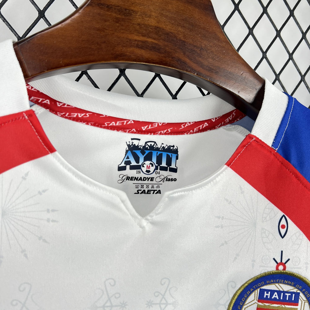 Haiti National Team World Cup 2026 Away Jersey - Men Kit White