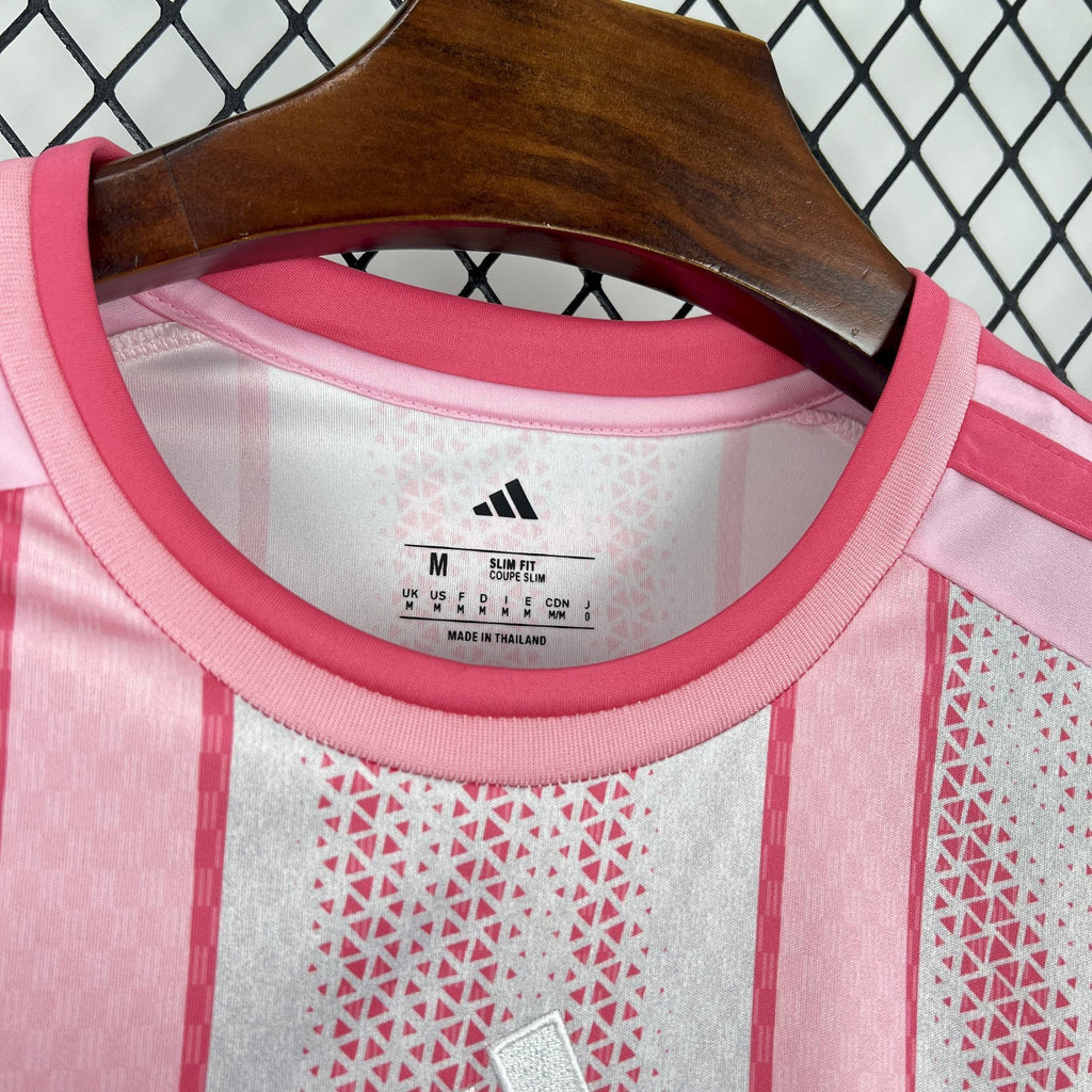 Algeria National Team World Cup 2026 Pre-Match Men Soccer Jersey - Pink