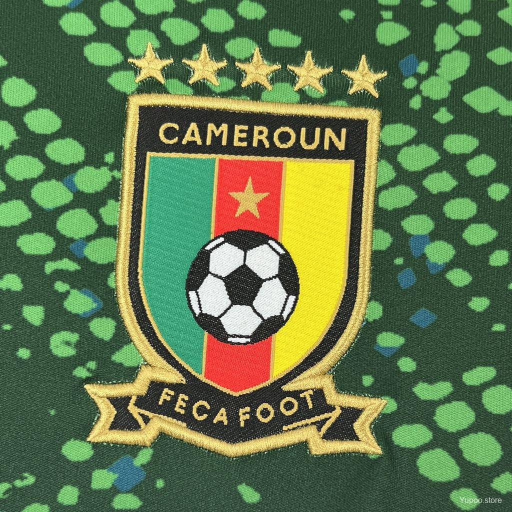 Cameroon National Team 2026 Home Jersey - Men Soccer Green