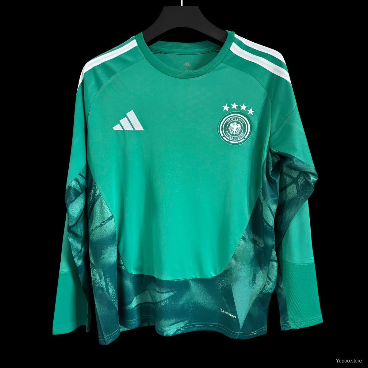 Germany National Team World Cup 2026 Goalkeeper Long Sleeve Jersey - Men Green