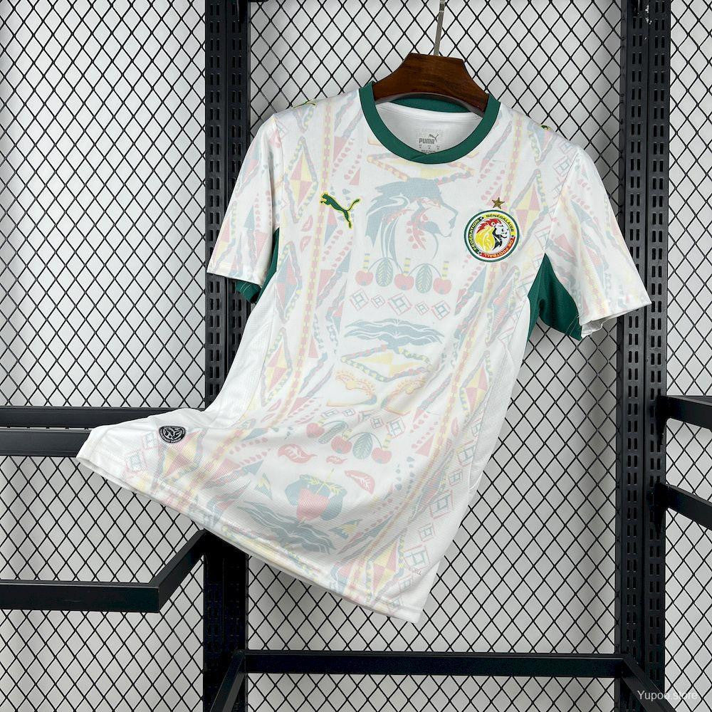Senegal National Team World Cup 2026 Home Jersey - Men Soccer White